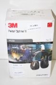 BOXED 3M PELTOR OPTIME 2 H520A 'THE SOUND SOLUTION' RRP £24.59Condition ReportAppraisal Available on