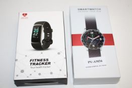 2X BOXED ITEMS TO INCLUDE SMARTWATCH & FITNESS TRACKER Condition ReportAppraisal Available on