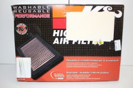 BOXED K&N HIGH-FLOW AIR FILTER Condition ReportAppraisal Available on Request- All Items are