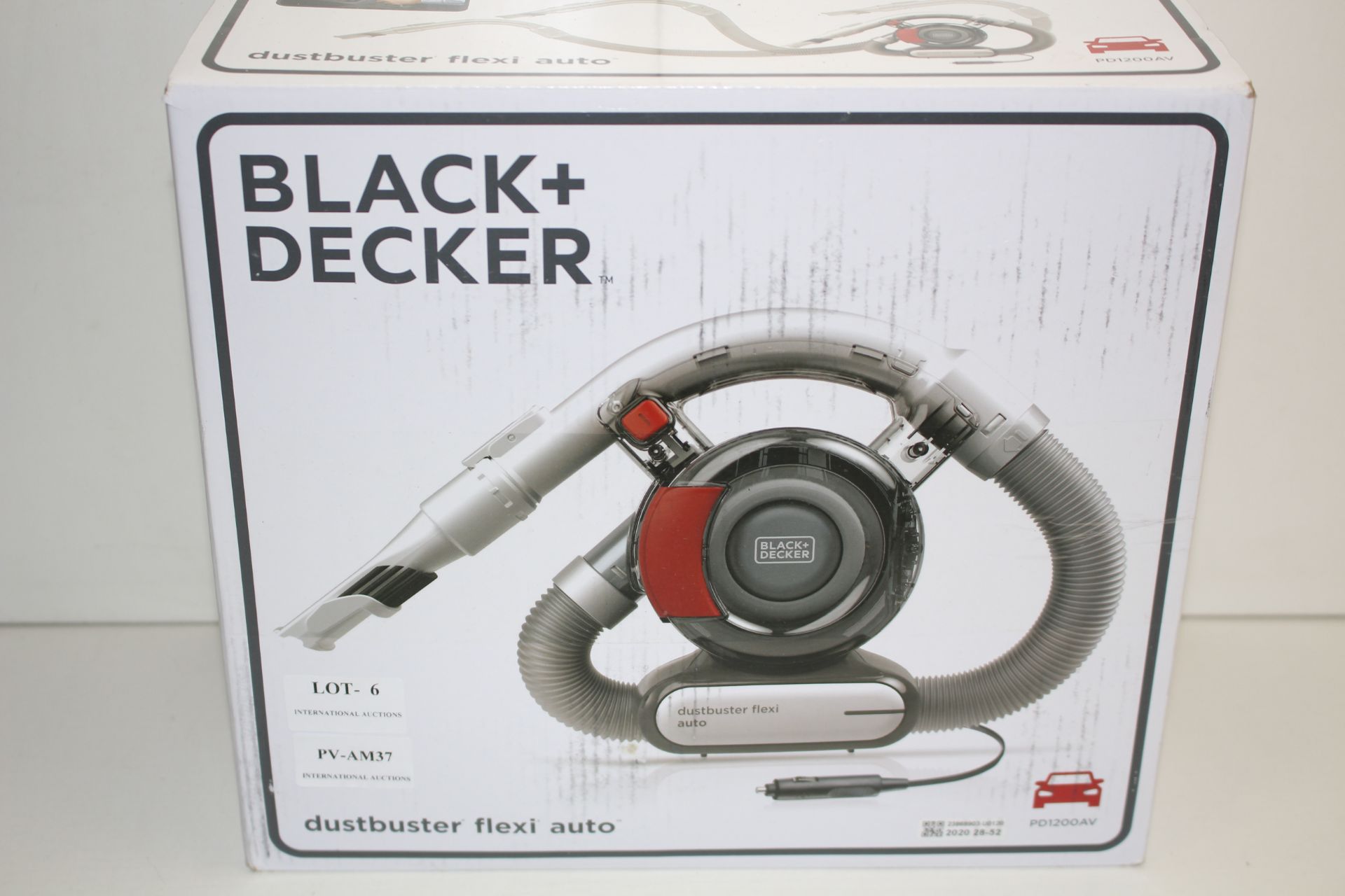 BOXED BLACK + DECKER DUSTBUSTER FLEXI AUTO PD1200AV RRP £50.00Condition ReportAppraisal Available on