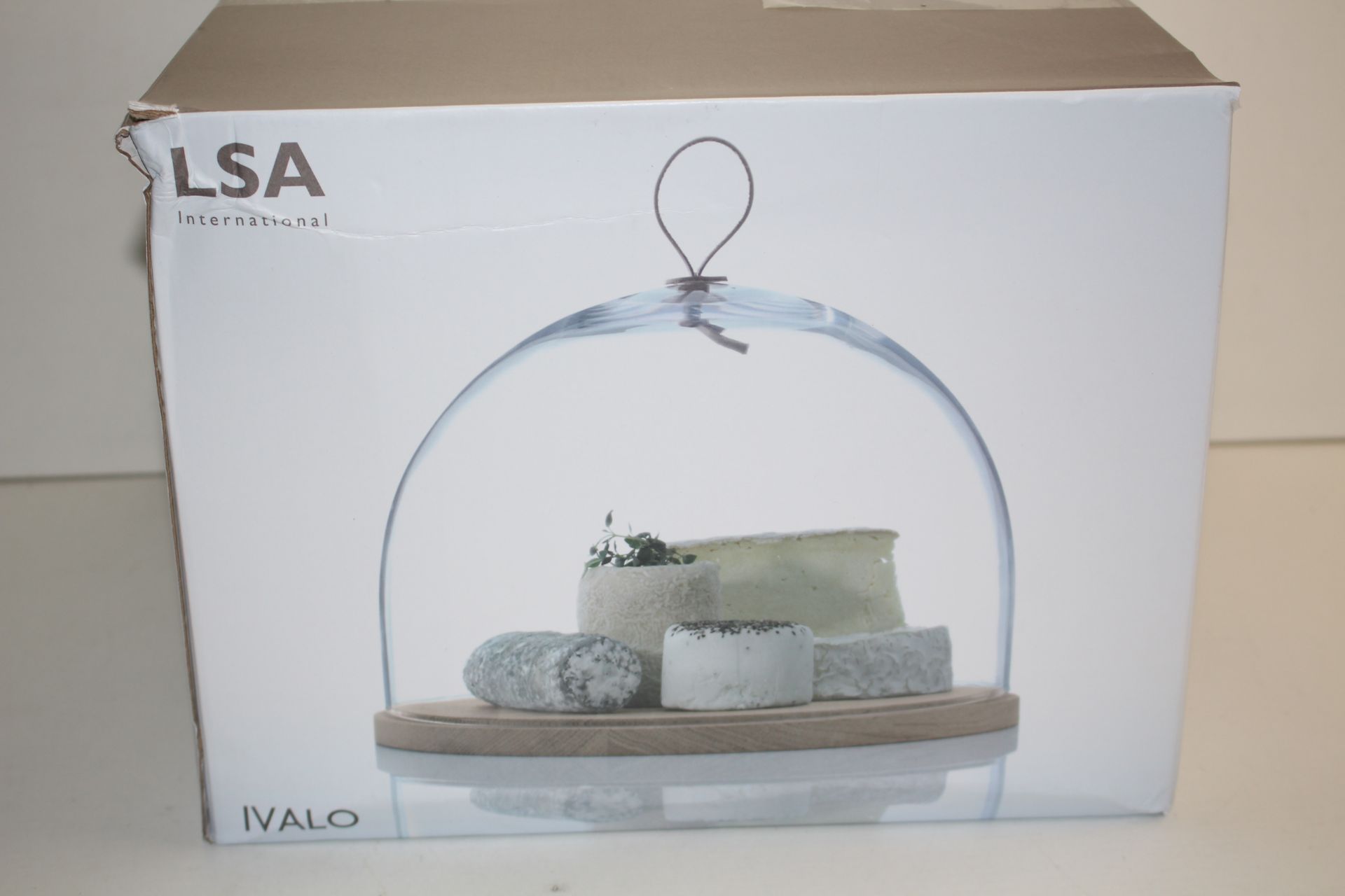 BOXED LSA INTERNATIONAL IVALO DOME & ASH BASE 32CM RRP £44.99Condition ReportAppraisal Available