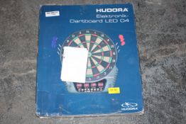 BOXED HUDORA ELEKTRONIK DARTBOARD LED 04 RRP £40.00Condition ReportAppraisal Available on Request-