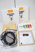 4X ASSORTED BOXED ITEMS TO INCLUDE GRITIN RESISTANCE BANDS, PANCELLENT ENDOSCOPE AND FITNESS TRACKER