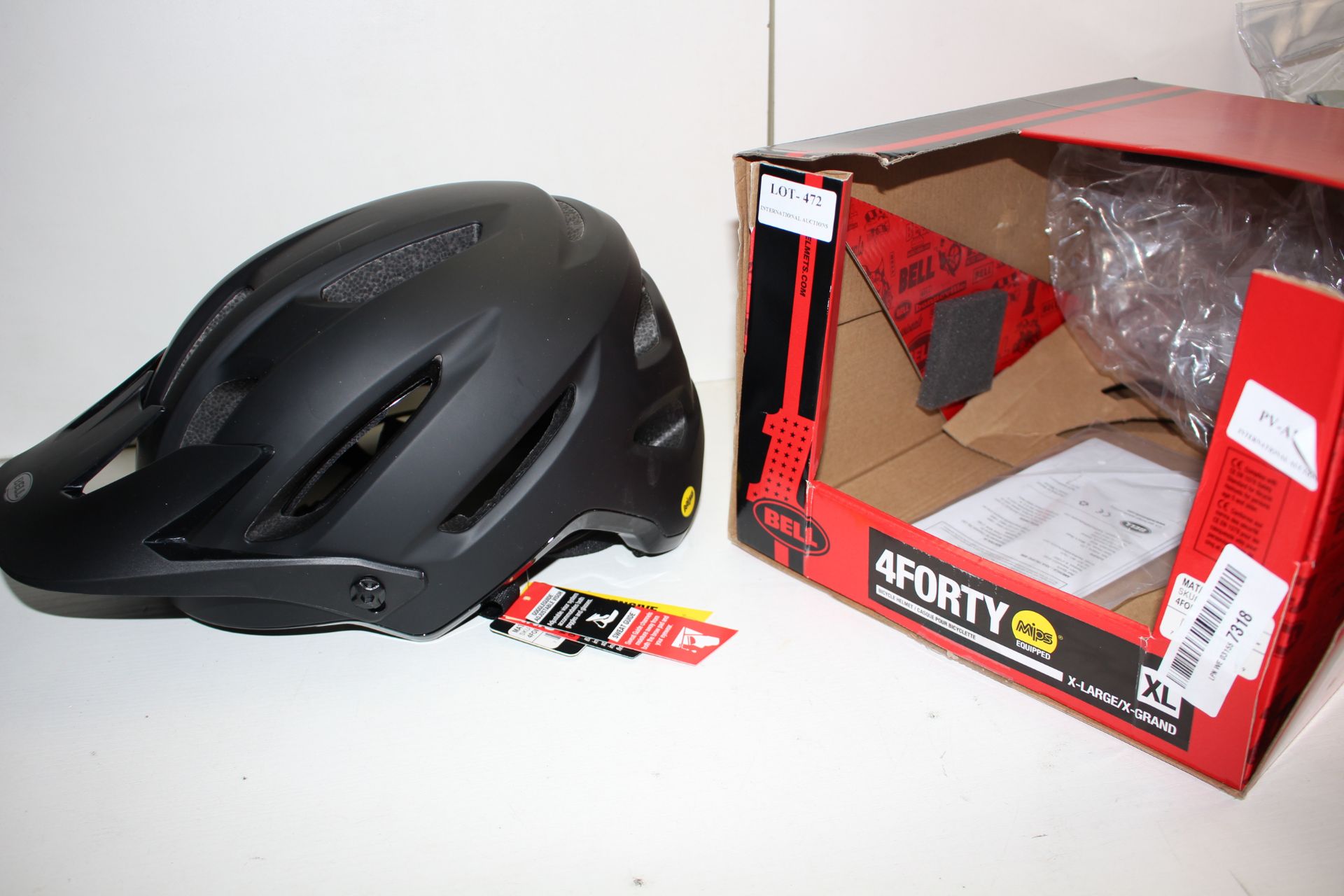 BOXED BELL 4FORTY BICYCLE HELMET XL MIPS EQUIPPED RRP £59.99Condition ReportAppraisal Available on