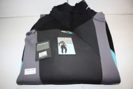 UNBOXED OSPREY WOMENS BLUE/BLACK LONG WETSUIT 5MM WINTER SUIT SIZE MEDIUM RRP £79.99Condition