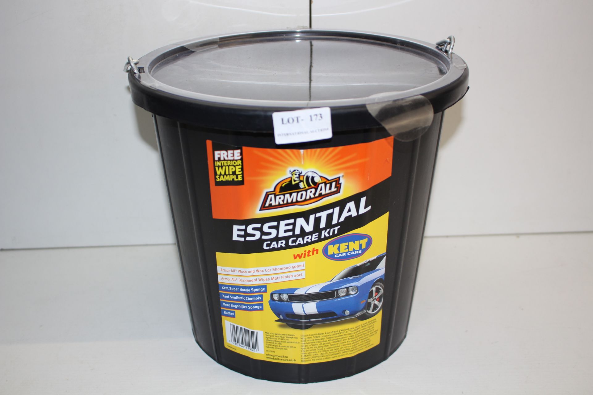 ARMOR ALL CAR CLEANING BUCKET AND SPONGESCondition ReportAppraisal Available on Request- All Items