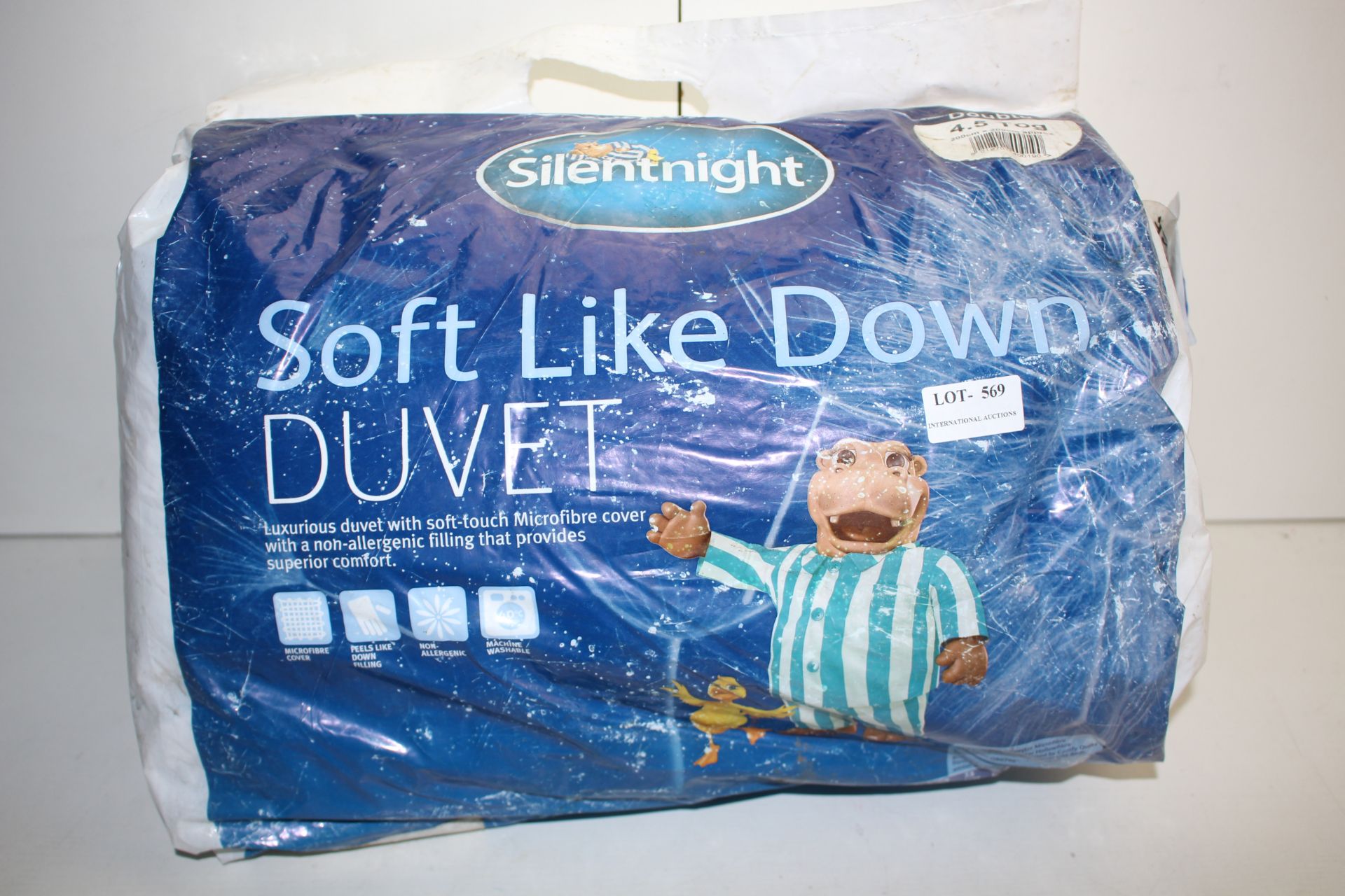 BAGGED SILENTNIGHT SLUMBERDOWN DUVETCondition ReportAppraisal Available on Request- All Items are