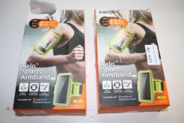 2X BOXED SPIGEN VELO SPORTS ARMBAND A700 COMBINED RRP £30.60Condition ReportAppraisal Available on