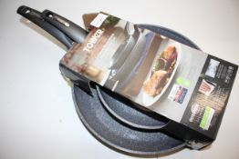 BOXED TOWER FORGED ALUMINIUM 2 PIECE NON-STICK FRYING PAN SET RRP £18.75Condition ReportAppraisal
