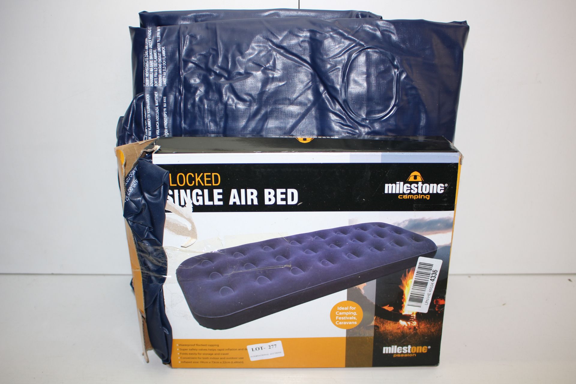 2X ASSORTED BOXED/UNBOXED INFLATEABLE AIRBEDS (IMAGE DEPICTS STOCK)Condition ReportAppraisal