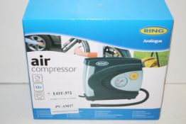 BOXED RING AIR COMPRESSOR ANALOGUE RRP £15.99Condition ReportAppraisal Available on Request- All