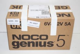 BOXED NOCO GENIUS 5 UK 5A SMART BATTERY CHARGER RRP £99.00Condition ReportAppraisal Available on