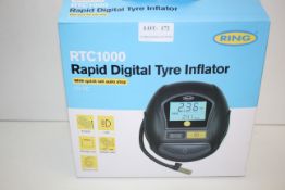 BOXED RING RTC1000 RAPID DIGITAL TYRE INFLATOR 12V DC RRP £43.52Condition ReportAppraisal