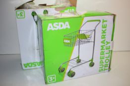 X 2 MINI CHILFRENS ASDA SHOPPING TROLLEYS Condition ReportAppraisal Available on Request- All
