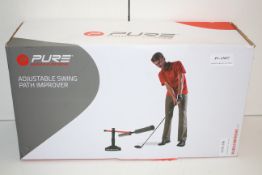 BOXED PURE 2 IMPROVE ADJUSTABLE SWING PATH IMPROVER RRP £49.99Condition ReportAppraisal Available on