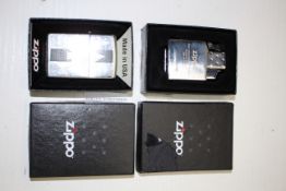 2X BOXED ZIPPO LIGHTERS COMBINED RRP £72.00Condition ReportAppraisal Available on Request- All Items