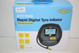 BOXED RING RTC1000 RAPID DIGITAL TYRE INFLATOR 12V DC RRP £43.52Condition ReportAppraisal