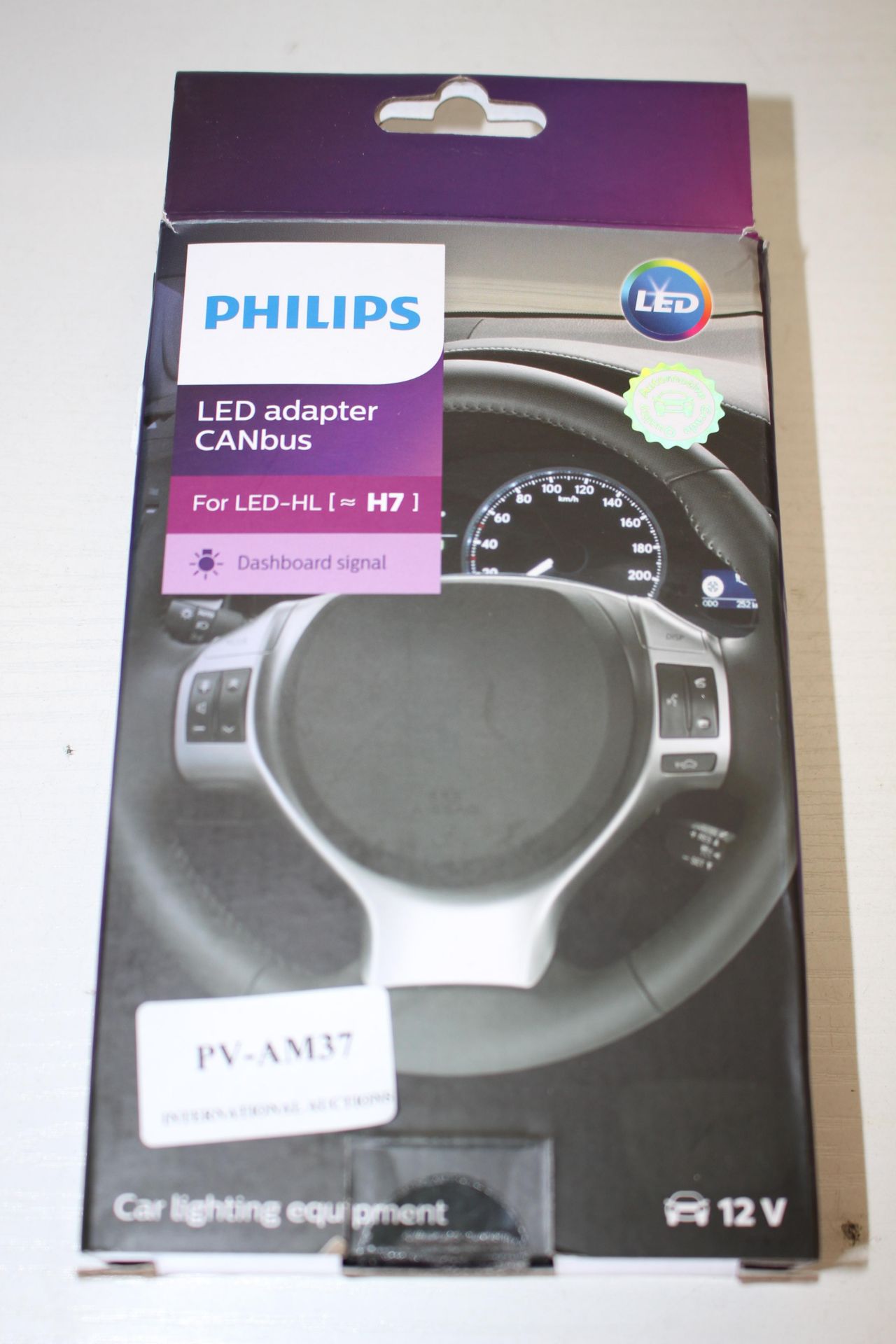 BOXED PHILIPS LED ADAPTER CANBUS H7 12V RRP £29.99Condition ReportAppraisal Available on Request-
