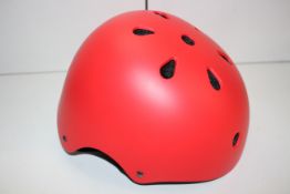 UNBOXED RED CHILDS MULTISPORT HELMET RRP £24.99Condition ReportAppraisal Available on Request- All