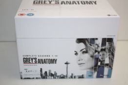 BOXED GREY'S ANATOMY COMPLETE SEASONS 1-14 DVD BOX SET RRP £129.00Condition ReportAppraisal