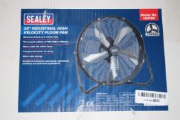 BOXED SEALEY 20" INDUSTRIAL HIGH VELOCITY FAN MODEL NO. HVF20 RRP £94.50Condition ReportAppraisal