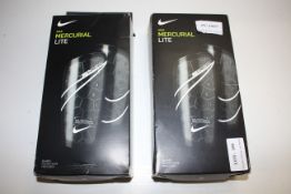 2X BOXED NIKE MERCURIAL LITE SIZE MEDIUM GUARDS COMBINED RRP £40.00Condition ReportAppraisal