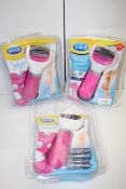 5X BOXED SCHOLL VELVET SMOOTH CALLUS REMOVERSCondition ReportAppraisal Available on Request- All