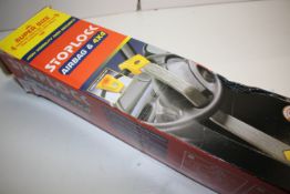 BOXED STOPLOCK AIRBAG & 4X4 STEERING WHEEL LOCK RRP £44.99Condition ReportAppraisal Available on