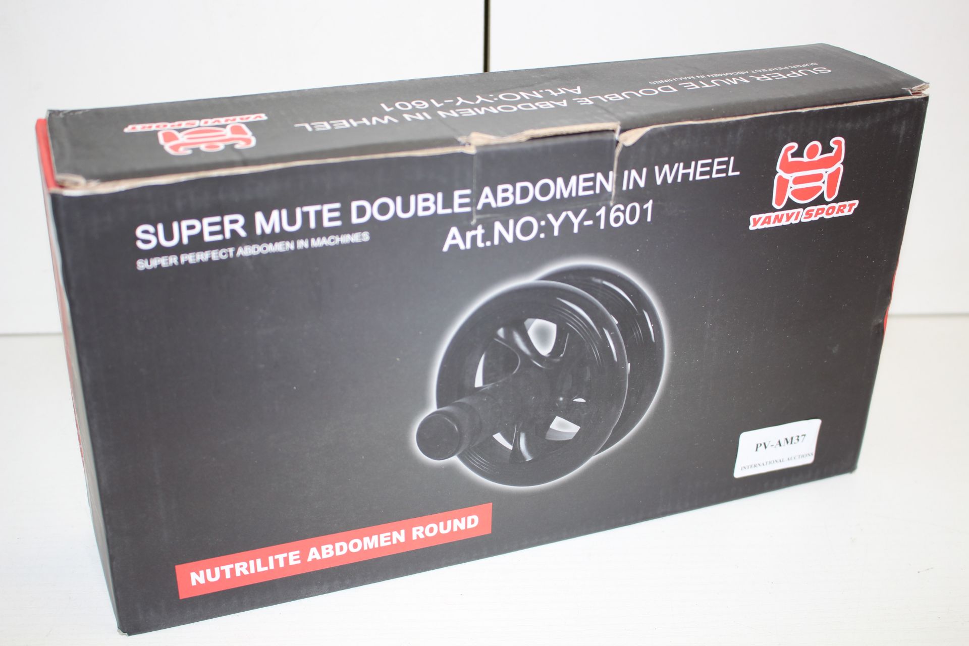 BOXED YANYI SPORT SUPER MUTE DOUBLE ABDOMEN IN WHEEL TRAINING WHEEL Condition ReportAppraisal