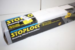 BOXED STOPLOCK STEERING WHEEL IMMOBILISER RRP £39.99Condition ReportAppraisal Available on