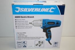 BOXED SILVERLINE 400W ELECTRIC WRENCH RRP £50.99Condition ReportAppraisal Available on Request-
