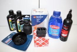 9X ASSORTED CAR/VEHICLE ITEMS (IMAGE DEPICTS STOCK)Condition ReportAppraisal Available on Request-