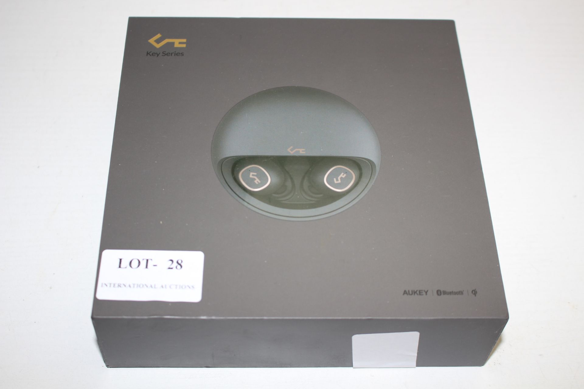 BOXED AUKEY KEY SERIES BLUETOOTH EAR BUDS RRP £37.99Condition ReportAppraisal Available on