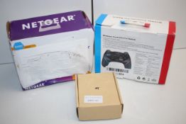 3X ASSORTED BOXED ITEMS BY NETGEAR & OTHER (IMAGE DEPICTS STOCK)Condition ReportAppraisal