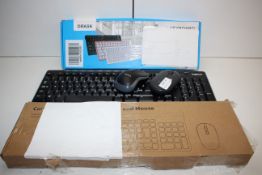 5X ASSORTED BOXED/UNBOXED ITEMS TO INCLUDE KEYBOARDS & MOUSECondition ReportAppraisal Available on