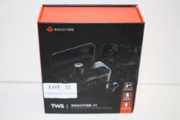 BOXED ENCAFIRE TWS F1 EAR BUDS RRP £34.99Condition ReportAppraisal Available on Request- All Items