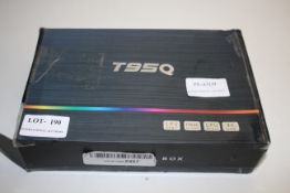 BOXED T95Q 0TT TV BOX Condition ReportAppraisal Available on Request- All Items are Unchecked/