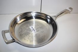 UNBOXED LE CREUSET 28CM FRY PAN STAINLESS RRP £129.99Condition ReportAppraisal Available on Request-