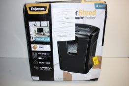 BOXED FELLOWES POWERSHRED M-8C SHREDDER RRP £71.99Condition ReportAppraisal Available on Request-