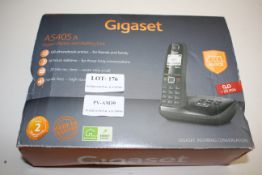 BOXED GIGASET AS405A HOME PHONE RRP £37.99Condition ReportAppraisal Available on Request- All