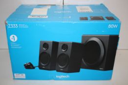 BOXED LOGITECH Z333 BOLD SOUND 80W PC SPEAKERS RRP £59.99Condition ReportAppraisal Available on