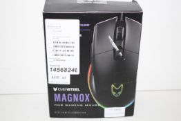 BOXED OVERSTEEL MAGNOX RGB GAMING MOUSE RRP £45.84Condition ReportAppraisal Available on Request-