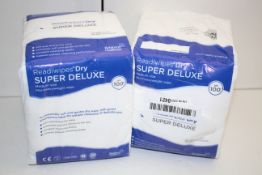 2X PACKS READYWIPES DRY SUPER DELUXECondition ReportAppraisal Available on Request- All Items are