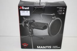 BOXED TRUST MANTIS PC LAPTOP STREAMING MICROPHONE MODEL: GXT 232 RRP £19.99Condition ReportAppraisal