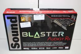 BOXED SOUND BLASTER AUDIGY RX SOUNDCARD RRP £52.66Condition ReportAppraisal Available on Request-