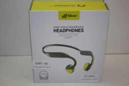 BOXED IDONN BONE CONDUCTION WIRELESS HEADPHONES RRP £34.49Condition ReportAppraisal Available on