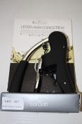 BOXED BARCRAFT LEVER-ARM CORKSCREW RRP £9.99Condition ReportAppraisal Available on Request- All