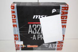 BOXED GIGABYTE PRO SERIES A320M-A PRO RYZEN RRP £43.99Condition ReportAppraisal Available on