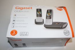 BOXED GIGASET C630A DUO PHONE SYSTEM RRP £74.99Condition ReportAppraisal Available on Request- All