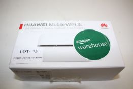 BOXED HUAWEI MOBILE WIFI 3S RRP £44.89Condition ReportAppraisal Available on Request- All Items